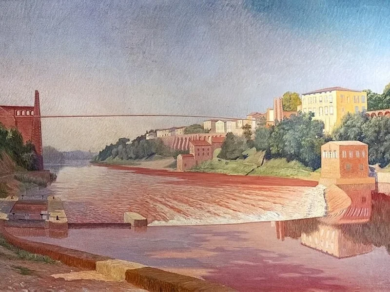 1849-Paul Prouho - Panorama de Rabastens